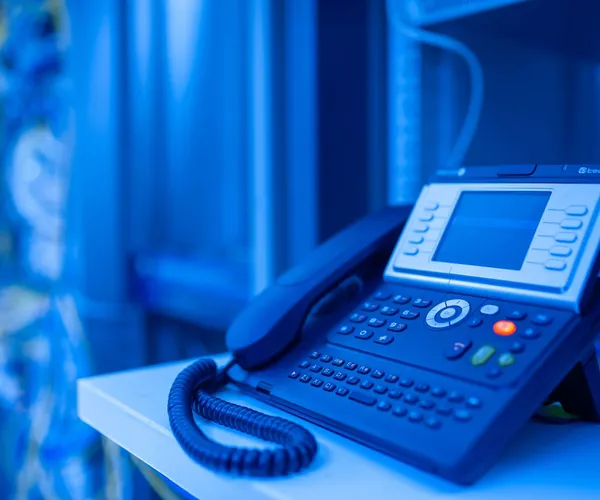 IP-Telefon im Serverraum